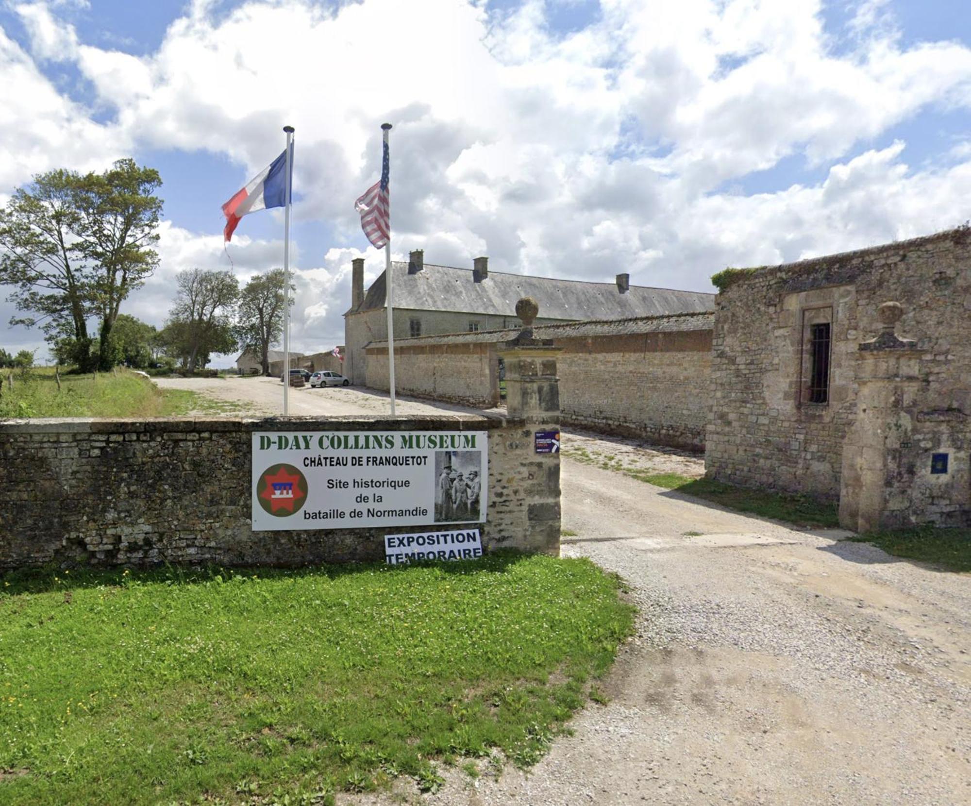 Chateau De Franquetot & D Day Collins Museum Sainte-Mère-Église Exterior foto